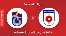 Trabzonspor - MFK Ružomberok: ONLINE prenos z odvetného zápasu 2. predkola Európskej ligy.