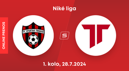 FC Spartak Trnava - AS Trenčín: ONLINE prenos zo zápasu 1. kola v Niké lige.