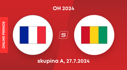 Francúzsko - Guinea: ONLINE prenos zo zápasu na OH 2024.