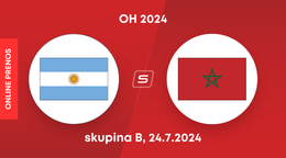 Argentína - Maroko: ONLINE prenos zo zápasu na OH 2024 