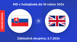 Slovensko - Veľká Británia: LIVE STREAM zo zápasu na MS v hokejbale do 18 rokov 2024 v Žiline.