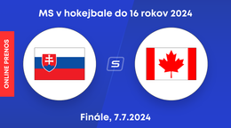 Slovensko - Kanada: LIVE STREAM z finálového zápasu na MS v hokejbale do 16 rokov 2024 v Žiline.