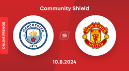 Manchester City - Manchester United: ONLINE prenos z anglického Community Shield.