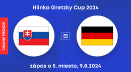 Slovensko U18 vs. Nemecko U18: ONLINE prenos z turnaja Hlinka Gretzky Cup 2024.