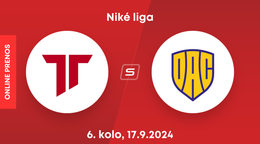 AS Trenčín - FC DAC 1904 Dunajská Streda: ONLINE prenos z dohrávky zápasu 6. kola Niké ligy.