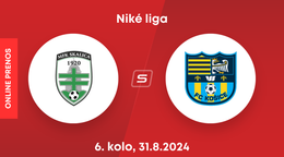 MFK Skalica - FC Košice: ONLINE prenos zo zápasu 6. kola Niké ligy.