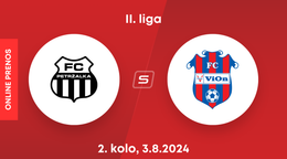 FC Petržalka - FC ViOn Zlaté Moravce-Vráble: ONLINE prenos zo zápasu 2. kola MONACObet ligy (II. liga).