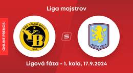 Young Boys Bern - Aston Villa: ONLINE prenos zo zápasu 1. kola ligovej fázy Ligy majstrov.