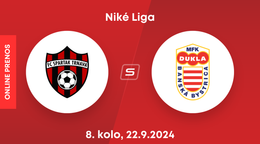 FC Spartak Trnava - MFK Dukla Banská Bystrica: ONLINE prenos zo zápasu 8. kola Niké ligy.