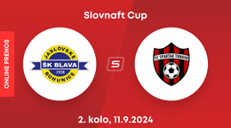 ŠK Blava Jaslovské Bohunice - FC Spartak Trnava: ONLINE prenos zo zápasu Slovnaft Cupu