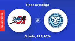 Hk 32 Liptovský Mikuláš - HK Nitra: ONLINE prenos zo zápasu 5. kola Tipos extraligy.