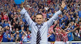 Vladimír Weiss junior ako hráč Rangers. 