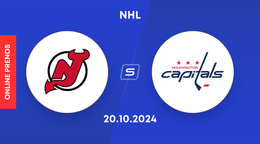 New Jersey Devils - Washington Capitals: ONLINE prenos zo zápasu NHL.