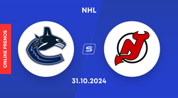 Vancouver Canucks - New Jersey Canucks: ONLINE prenos zo zápasu NHL.