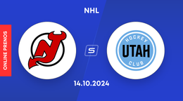 New Jersey Devils - Utah Hockey Club: ONLINE prenos zo zápasu NHL.