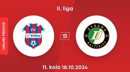 FC ViOn Zlaté Moravce - OFK Malženice: ONLINE prenos zo zápasu 11. kola II. ligy.