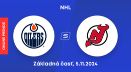 Edmonton Oilers - New Jersey Devils: ONLINE prenos zo zápasu NHL.