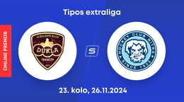 HK Dukla Trenčín - HK Nitra: ONLINE prenos zo zápasu 23. kola Tipos extraligy.