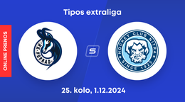 HK Poprad - HK Nitra: ONLINE prenos zo zápasu 25. kola Tipos extraligy.