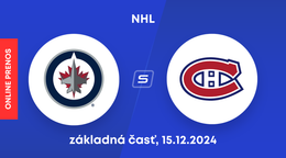 Winnipeg Jets - Montreal Canadiens: ONLINE prenos zo zápasu NHL.