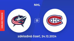 Columbus Blue Jackets - Montreal Canadiens: ONLINE prenos zo zápasu NHL.