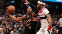 Momentka zo zápasu Cleveland Cavaliers - Washington Wizards