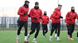 Hráči FC Spartak Trnava počas zimnej prípravy