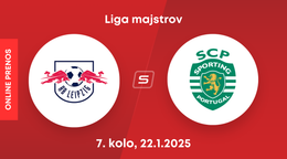 RB Lipsko - Sporting Lisabon: ONLINE prenos zo zápasu 7. kola Ligy majstrov. 