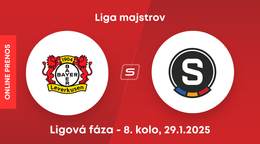 Bayer Leverkusen - AC Sparta Praha: ONLINE prenos zo zápasu 8. kola ligovej fázy Ligy majstrov. 