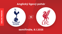 Tottenham Hotspur - Liverpool FC: ONLINE prenos zo semifinále Anglického ligového pohára.