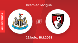 Newcastle - Bournemouth: ONLINE prenos zo zápasu Premier League