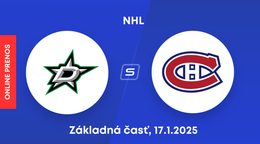 Dallas Stars - Montreal Canadiens: ONLINE prenos zo zápasu NHL.