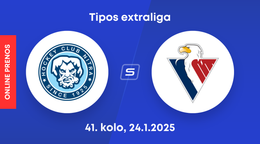 HK Nitra - HC Slovan Bratislava: ONLINE prenos zo zápasu 41. kola Tipos extraligy.