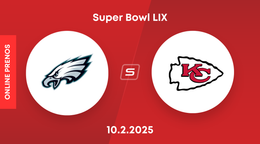 Philadelphia Eagles - Kansas City Chiefs: ONLINE prenos zo Super Bowl LIX.