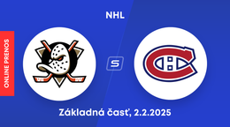 Anaheim Ducks - Montreal Canadiens: ONLINE prenos zo zápasu NHL.