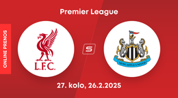 Liverpool FC - Newcastle United: ONLINE prenos zo zápasu 27. kola anglickej Premier League.