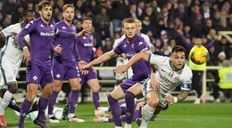 Momentka zo zápasu ACF Fiorentina - Inter Miláno