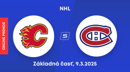 Calgary Flames - Montreal Canadiens: ONLINE prenos zo zápasu NHL.