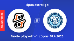 HC Košice - HK Nitra: ONLINE prenos z 1. zápasu finále play-off Tipos extraligy.