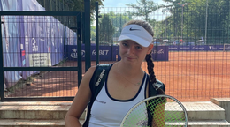 Česká tenistka Sarah Melany Fajmonová.
