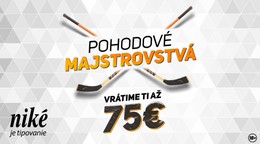 Bookmakeri Niké: Finále Kanada - Švédsko by bolo ozdobou turnaja, našim veria iba skalní