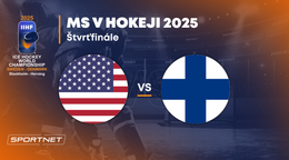 USA - Fínsko: ONLINE prenos zo zápasu na MS v hokeji 2025 vo Švédsku a Dánsku.
