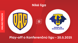 FC DAC Dunajská Streda - MFK Zemplín Michalovce: ONLINE prenos zo semifinále play-off o Konferenčnú ligu.