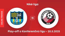 FC Košice - FK Železiarne Podbrezová: ONLINE prenos zo semifinále play-off o Konferenčnú ligu.