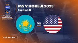 Kazachstan - USA: ONLINE prenos zo zápasu na MS v hokeji 2025 vo Švédsku a Dánsku.
