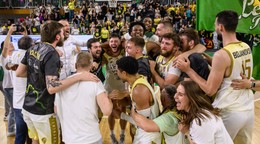Basketbalisti klubu Patrioti Levice.