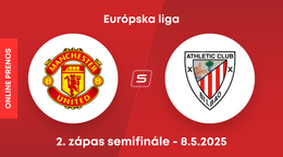Manchester United - Athletic Bilbao: ONLINE prenos z 2. zápasu semifinále Európskej ligy.