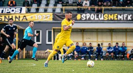 Erik Pačinda v zápase Snina - Poprad.