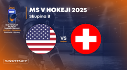 USA - Švajčiarsko: ONLINE prenos zo zápasu na MS v hokeji 2025 vo Švédsku a Dánsku.