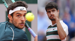Lorenzo Musetti - Carlos Alcaraz: ONLINE prenos zo semifinále Roland Garros 2025. 